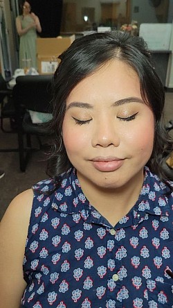 Bridesmaid Hair & Makeup